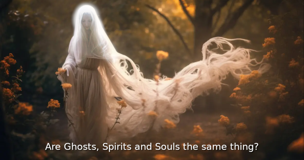 Are ghosts, spirits and souls the same thing?